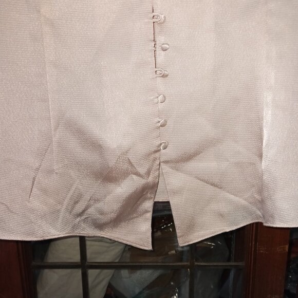 Joie Beige Button down blouse Long Sleeve sz XL, NWT,  /B9 - Picture 6 of 8